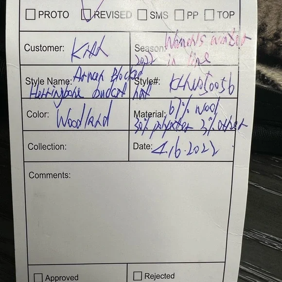 KITH HERRINGBONE BUCKET HAT-woodland - Picture 7 of 7